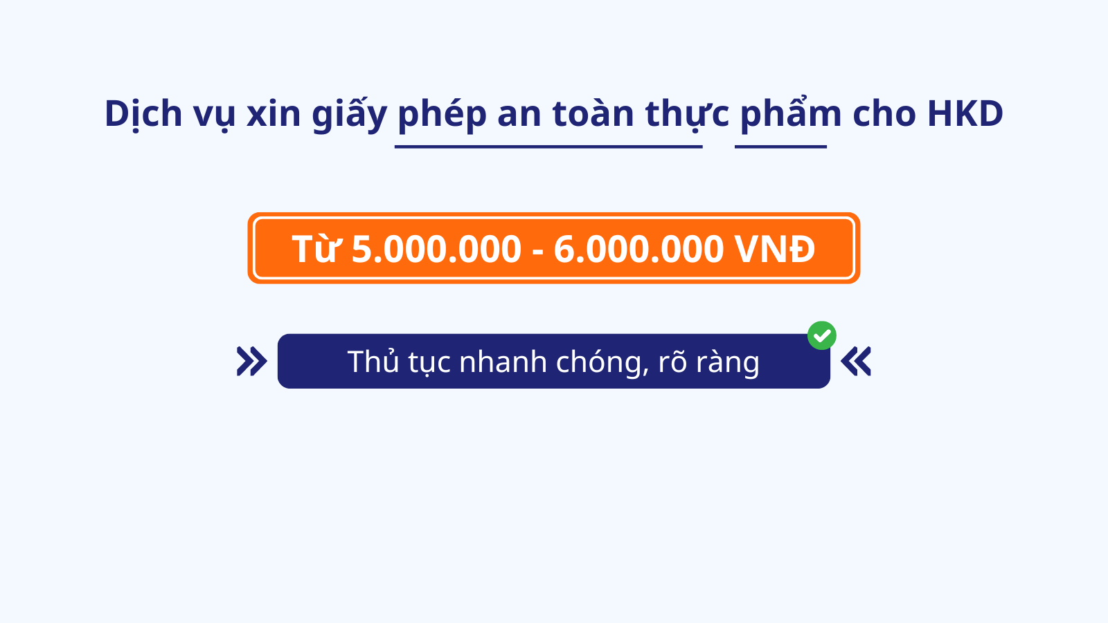 Chi tiết về dịch vụ xin giấy phép an toàn thực phẩm cho hộ kinh doanh tại Viện Kế Toán