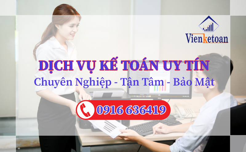 Dịch vụ kế toán uy tín