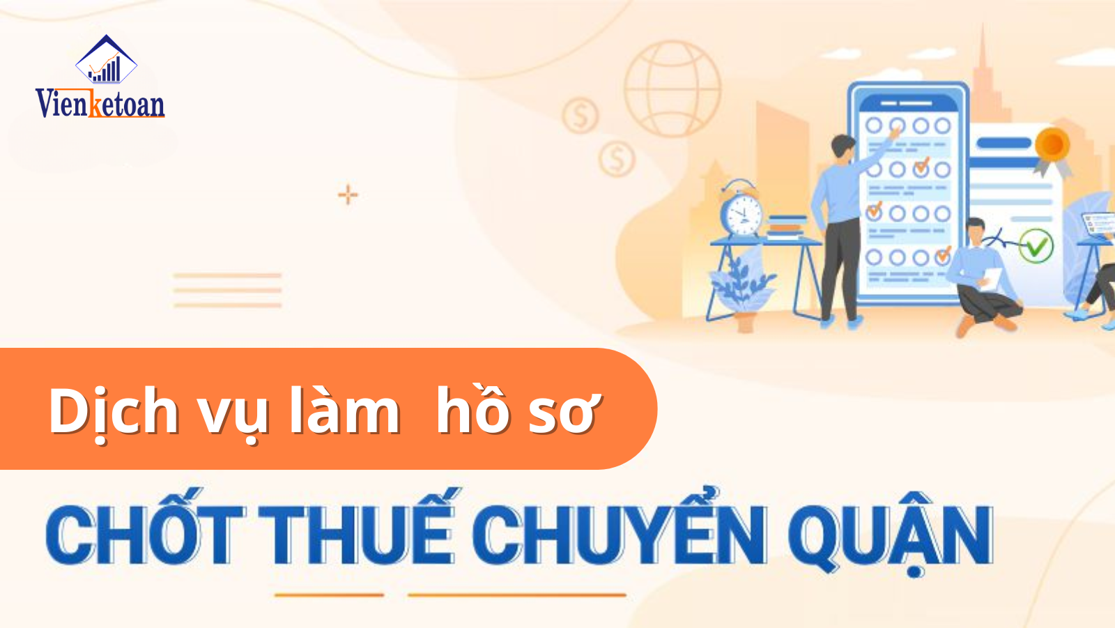 Dịch vụ chốt thuế chuyển quận, kế toán dịch vụ