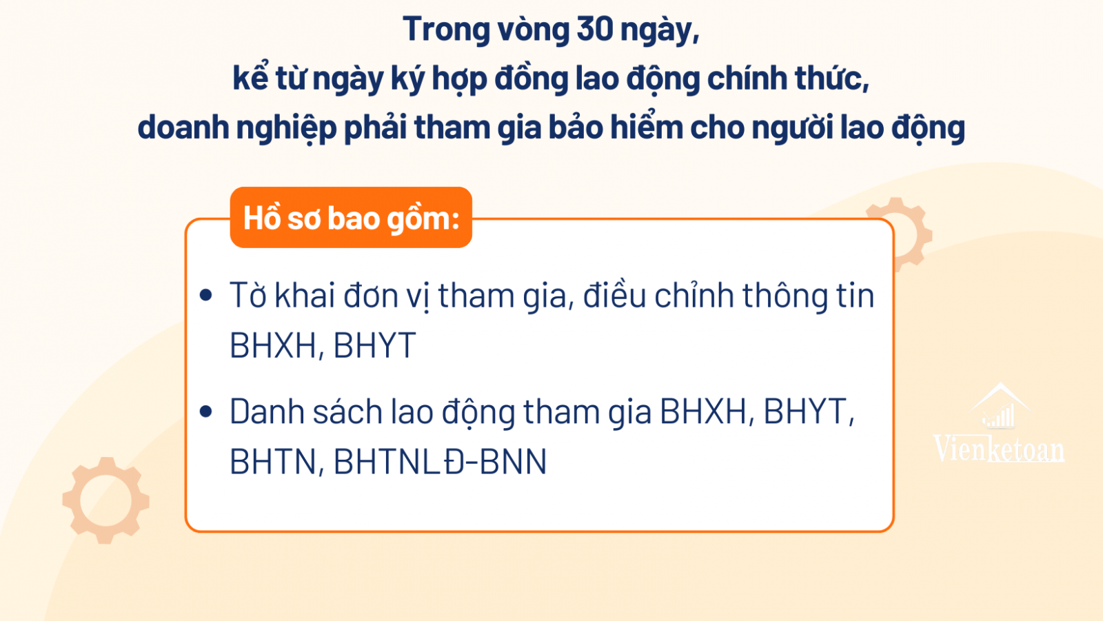 Doanh nghiệp mới thành lập cần tham gia bảo hiểm cho người lao động trong vòng 30 ngày