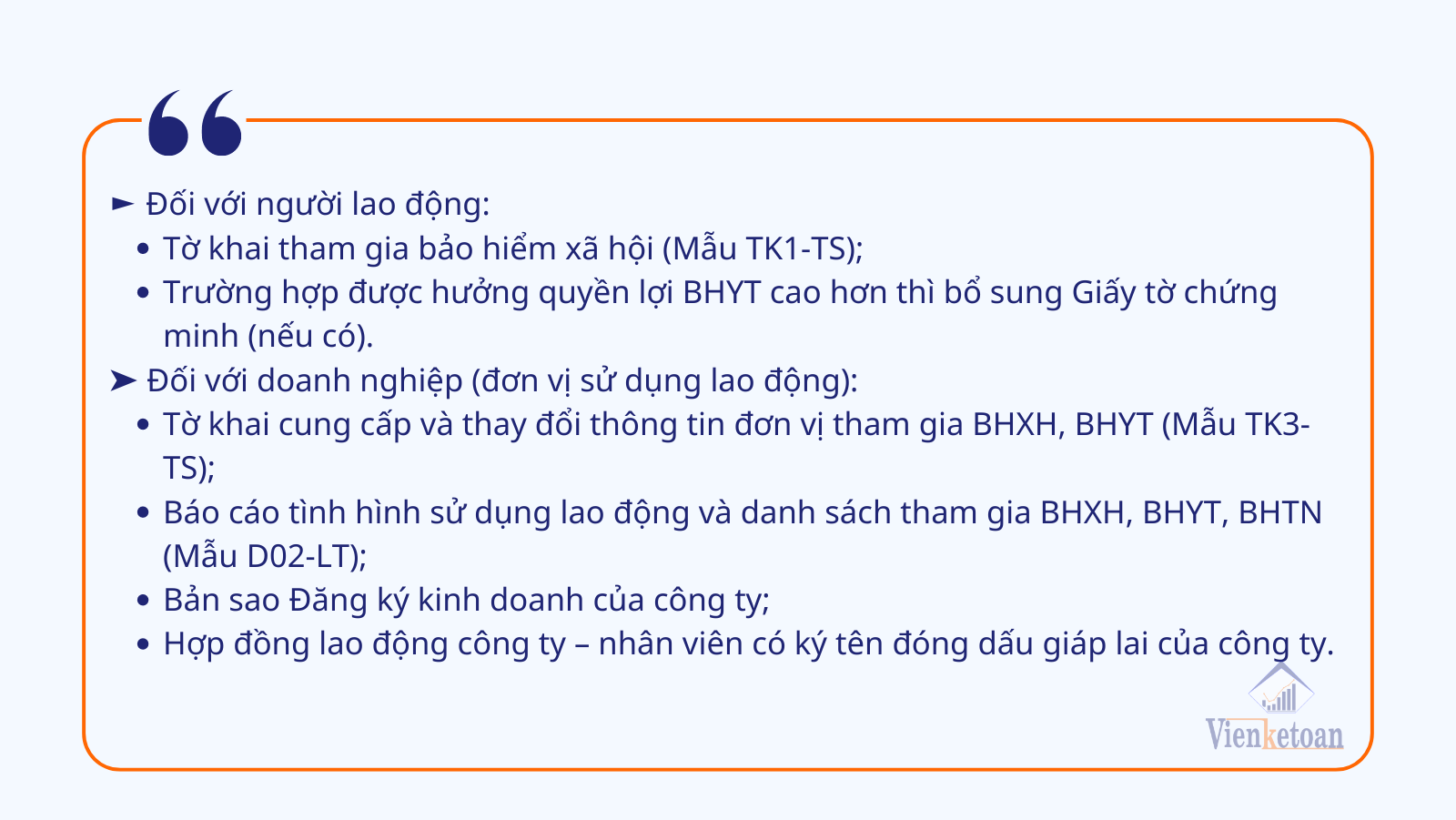 Hồ sơ để đăng ký BHXH lần đầu tiên đối với công ty/ doanh nghiệp sẽ gồm có: