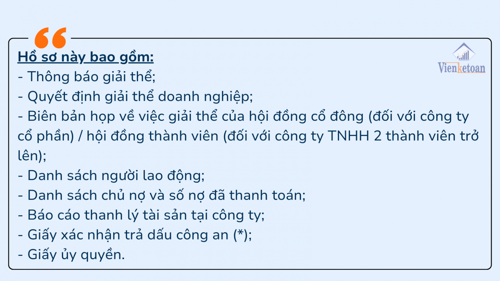 Hồ sơ, thủ tục giải thể công ty/ doanh nghiệp nộp lên Sở KH&ĐT