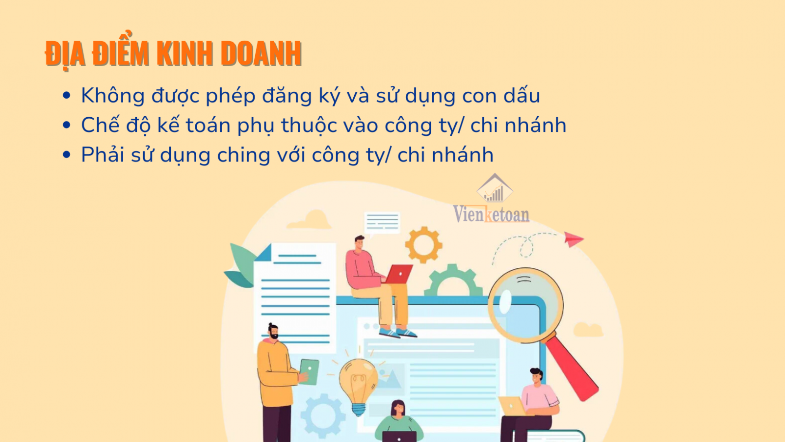 Những lưu ý cần biết khi sử dụng dịch vụ đăng ký địa điểm kinh doanh