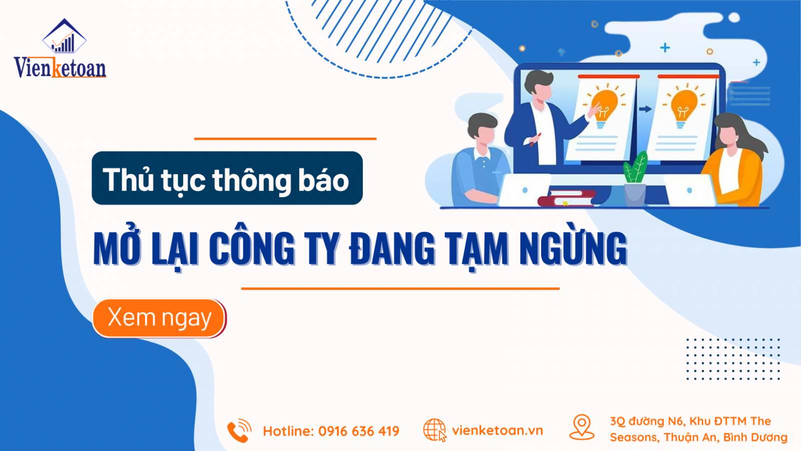 Hồ sơ, thủ tục để thông báo kinh doanh trở lại sau thời gian tạm ngừng gồm những gì?