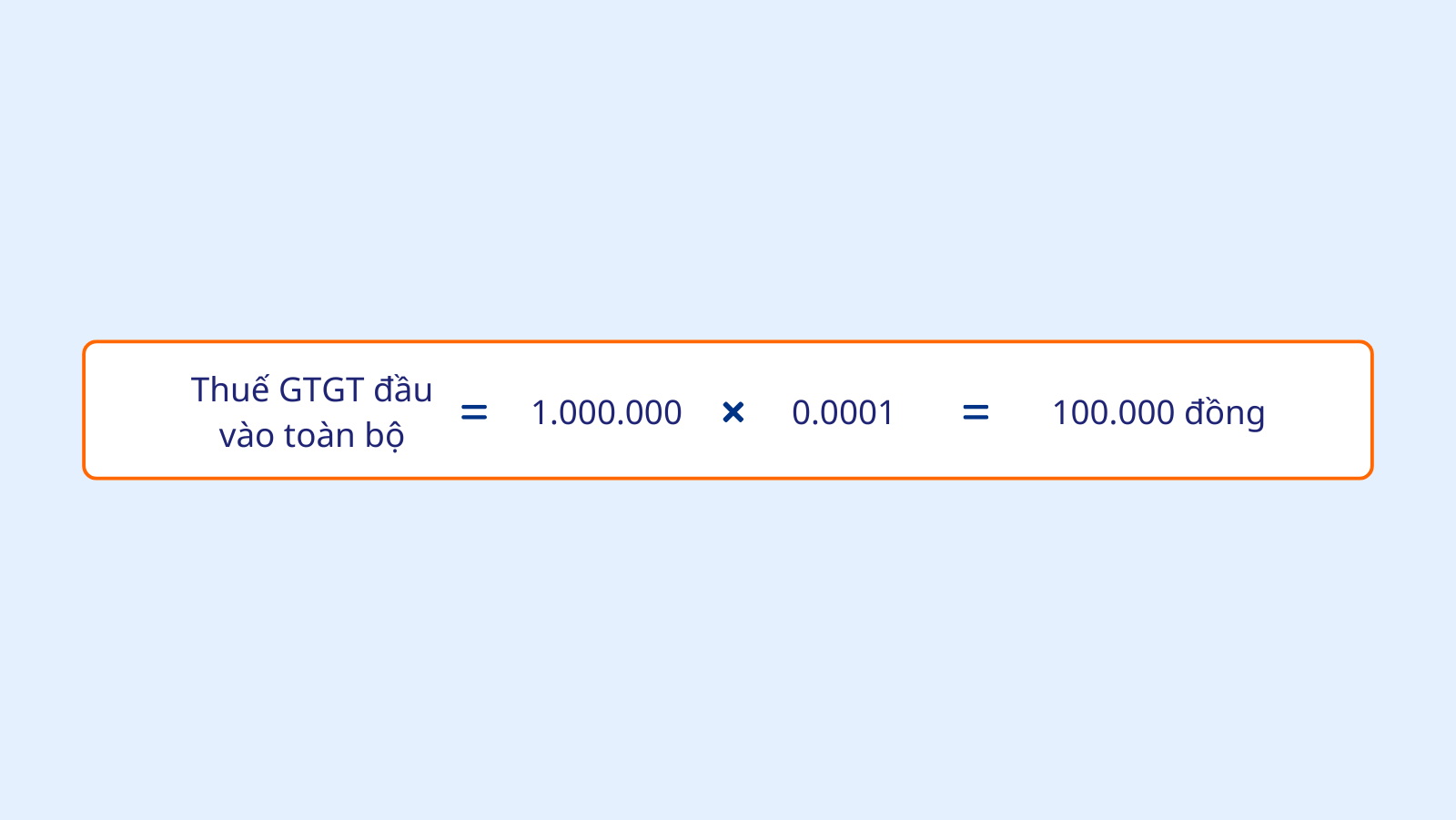 Ví dụ phân bổ thuế GTGT đầu vào chi tiết cụ thể 01