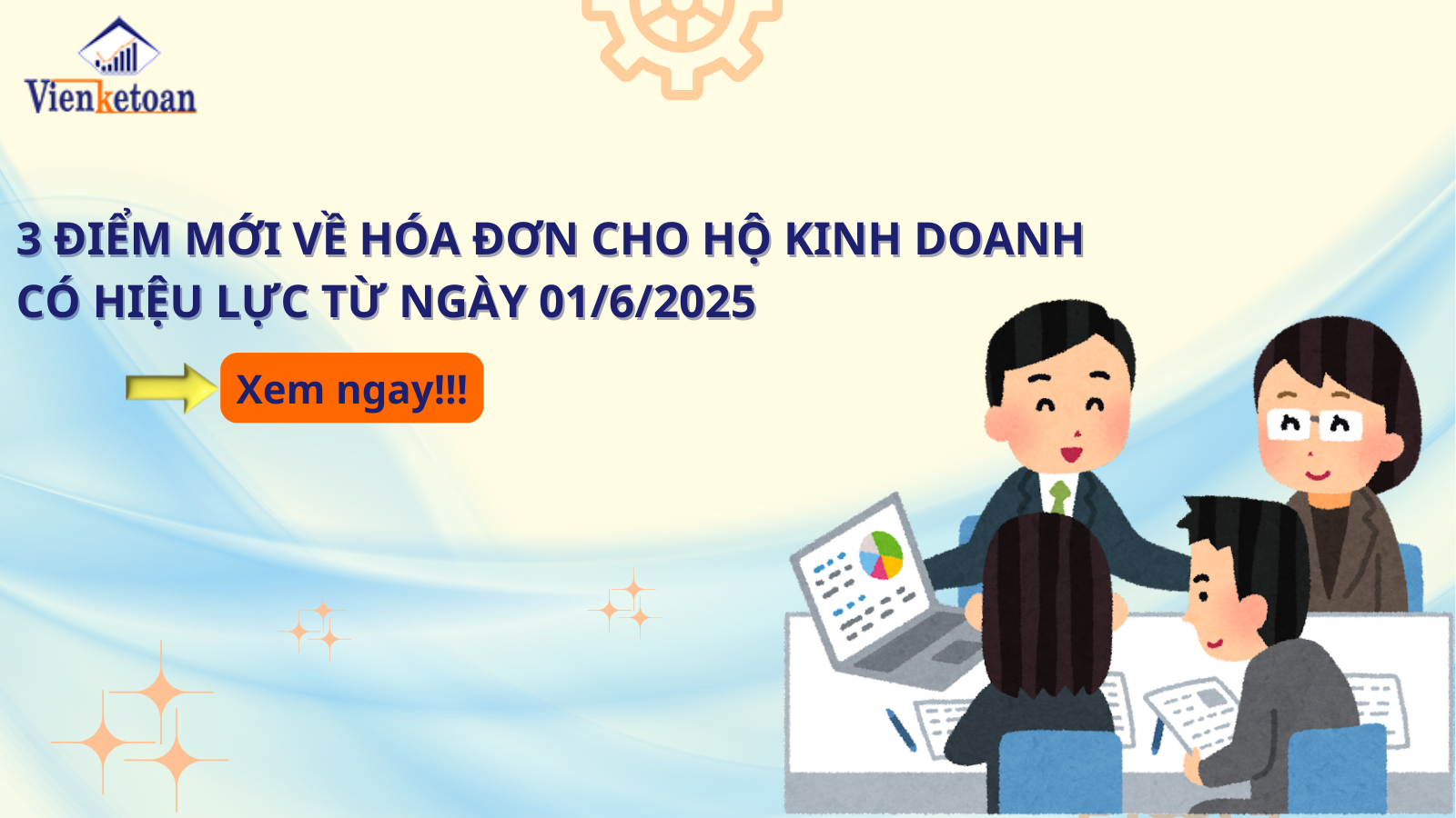 3 điểm mới về hóa đơn cho hộ kinh doanh có hiệu lực từ ngày 0162025