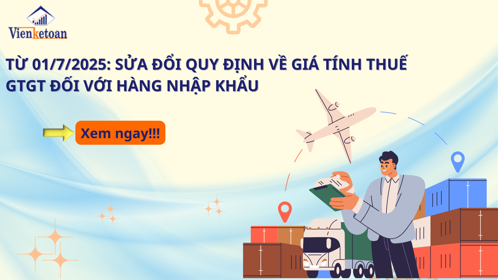 sửa đổi quy định về giá tính thuế GTGT đối với hàng nhập khẩu