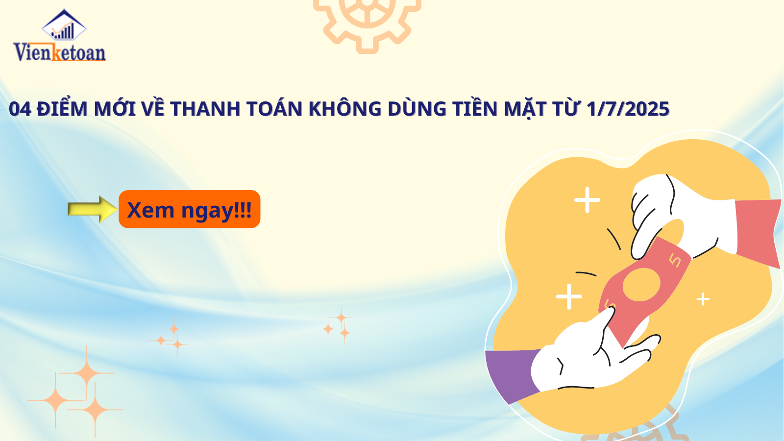 04 Điểm Mới Về Thanh Toán Không Dùng Tiền Mặt