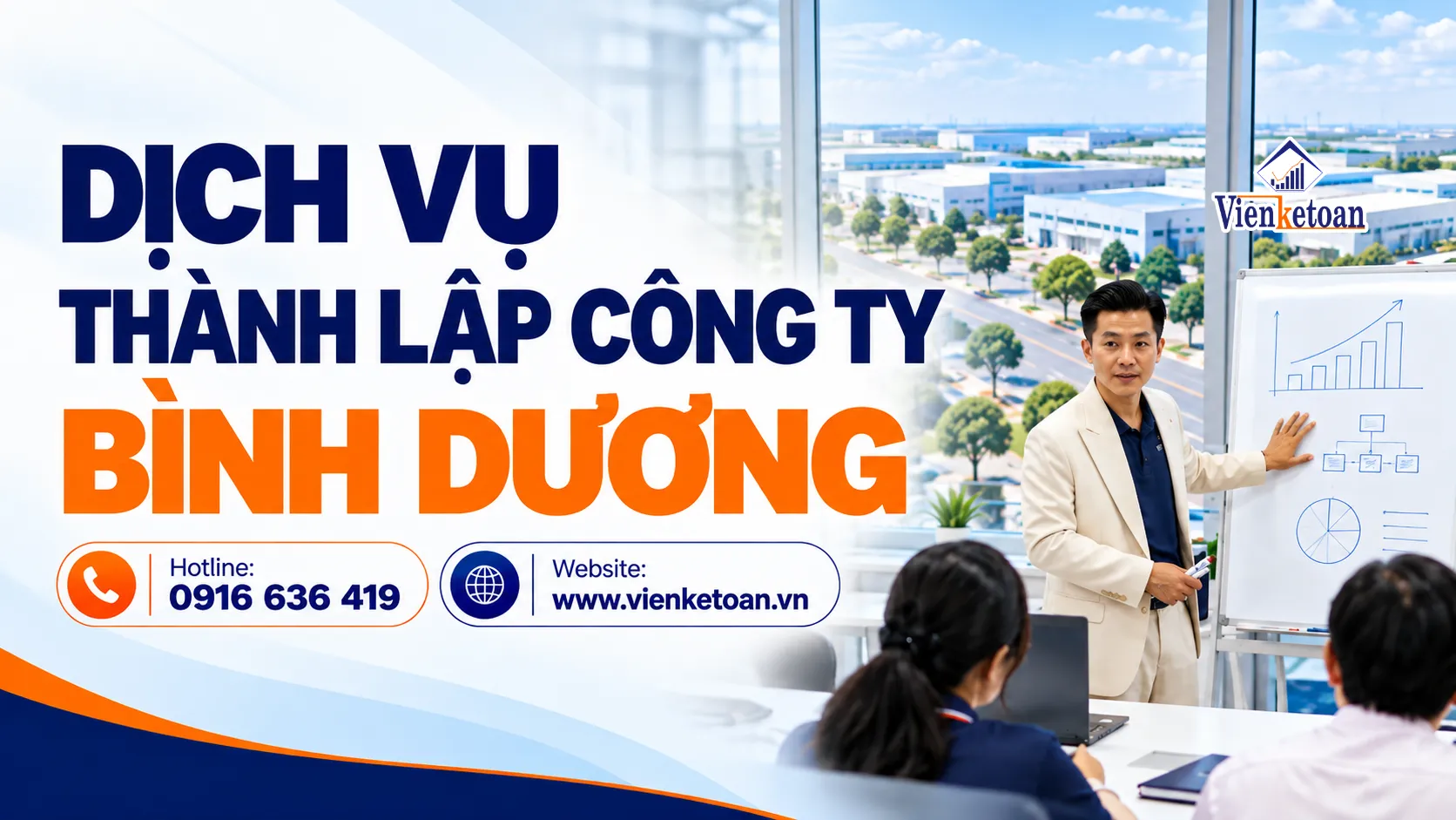 Dịch Vụ Thành Lập Công Ty Bình Dương – Viện Kế Toán Dịch vụ thành lập công ty Bình Dương cho nhà cung cấp chuẩn bị ký hợp đồng với nhà máy