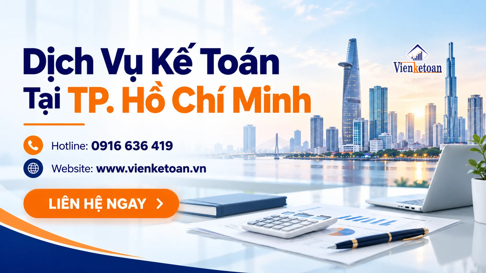 Dịch vụ kế toán TPHCM cho doanh nghiệp tại Viện Kế Toán